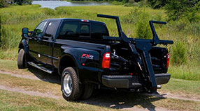 Tow truck hydraulic pump